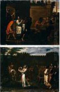 Episodi Della Vita Di San Dionigi by Nicolas Poussin