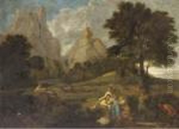 A Classical Landscape With Polyphemus - view 1