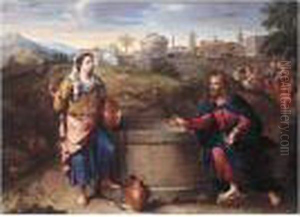 Christ And The Woman Of Samaria - view 1