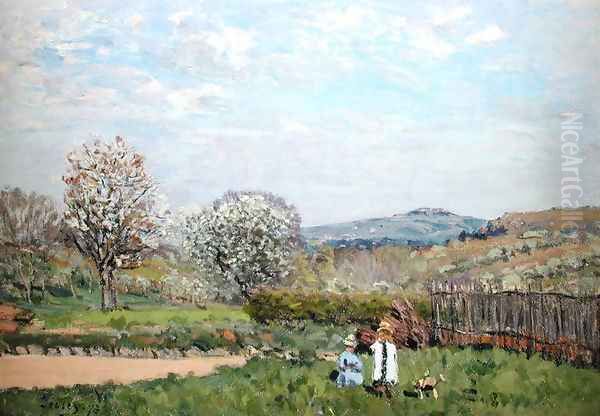Children playing in the Meadow - view 1