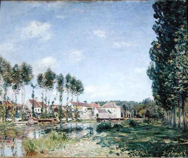 Banks of the Loing, Moret, 1892 - view 1