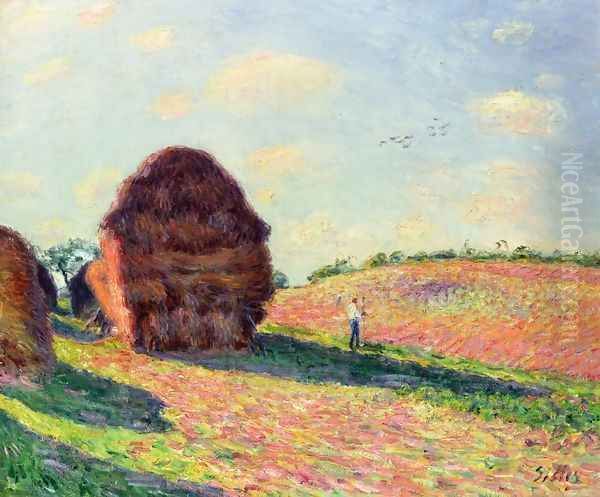 Haystacks - view 1