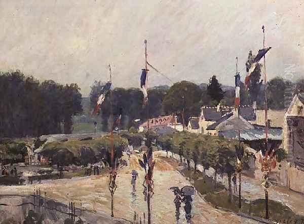 Fourteenth of July at Marly-le-Roi, 1875 - view 1