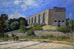 The Aqueduct At Marly