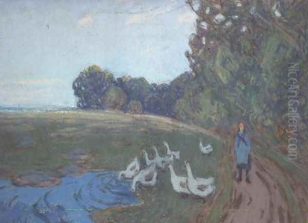 The Goose Girl, c.1895 - view 1