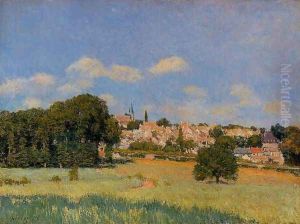 View of St. Cloud - Sunshine by Alfred Sisley