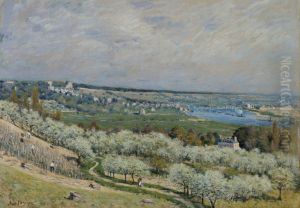 The Terrace at Saint-Germain, Spring, 1875