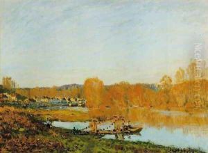 Autumn - Banks of the Seine near Bougival