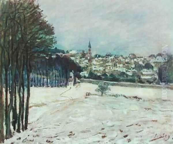 Snow at Marly-Le-Roi I - view 1