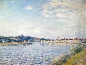 Landscape, 1888 by Alfred Sisley