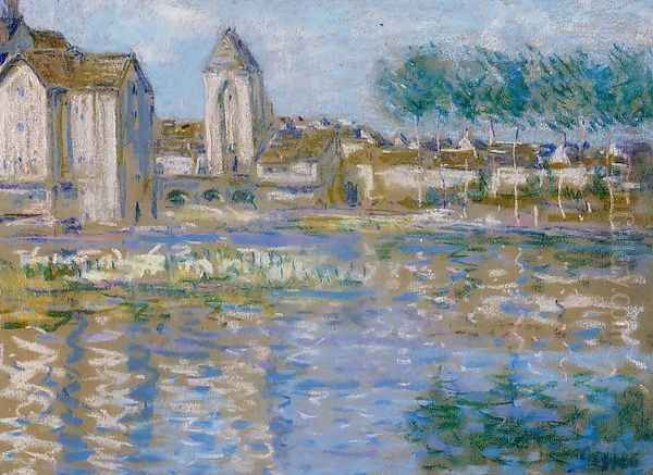 Moret-sur-Loing, c.1890 - view 1