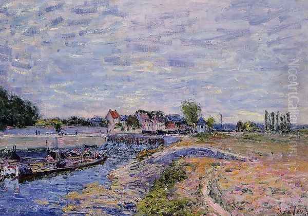 Saint-Mammes Dam - view 1
