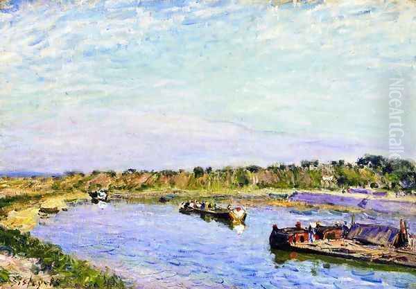 The Port of Saint Mammes, Morning - view 1