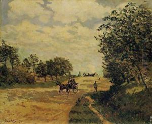 The Road from Mantes to Choisy le Roi, 1872