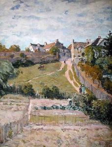 The Climbing Path, 1875 by Alfred Sisley