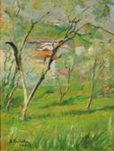 Campagna Di Capri by Attilio Pratella