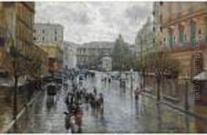 Via Foria A Napoli by Attilio Pratella