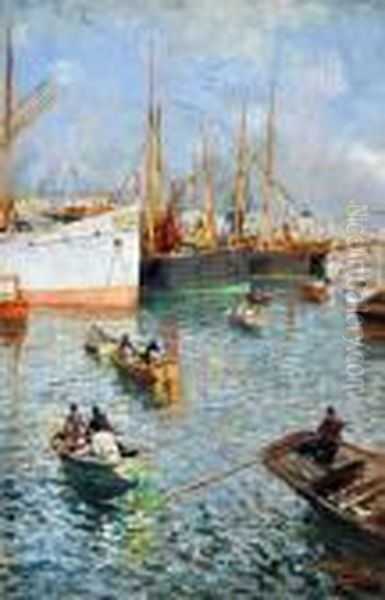 Barche Nel Porto Di Napoli - view 1