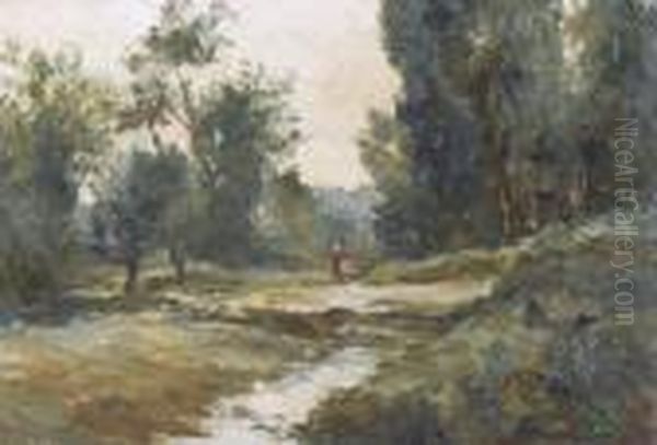 Waldpartie Mit Bach - view 1