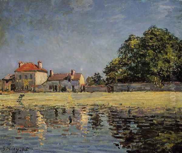 Banks of the Loing, Saint-Mammes - view 1