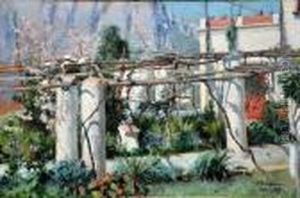 Terrazza A Capri by Attilio Pratella