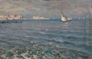 Golfo Di Napoli by Attilio Pratella