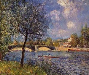Rowers by Alfred Sisley
