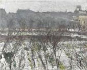 Nevicata by Attilio Pratella