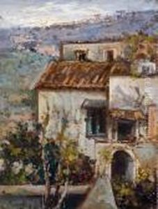 Scorcio Di Capri by Attilio Pratella