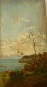 Scorcio Di Baia by Attilio Pratella