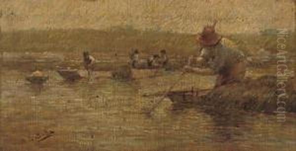 Collecting Fruits Of The Sea - view 1