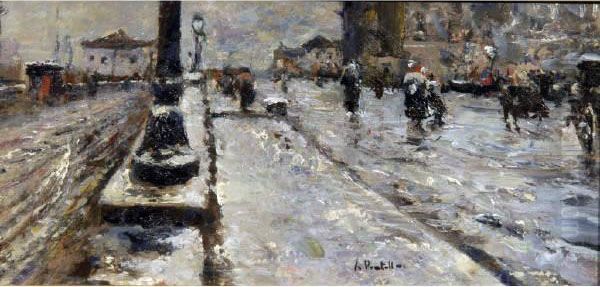 Nevicata Al Ponte Della Maddalena - view 1