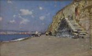 Veduta Di Torre Annunziata by Attilio Pratella