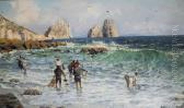 Marina Piccola Con Faraglioni - view 1