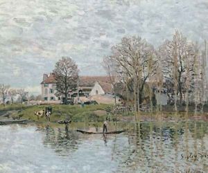 Banks of the Seine at Port-Marly