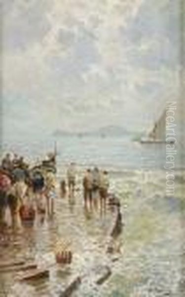 Pescatori In Via Caracciolo (napoli) - view 1
