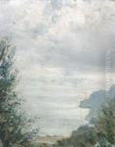 Capri, Mare E Cielo by Attilio Pratella
