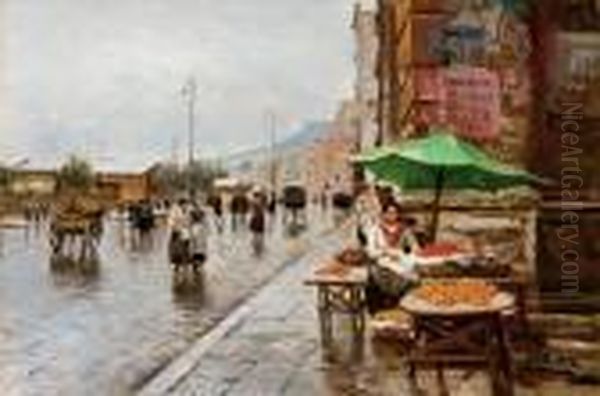 Napoli, La Via Del Mercato - view 1