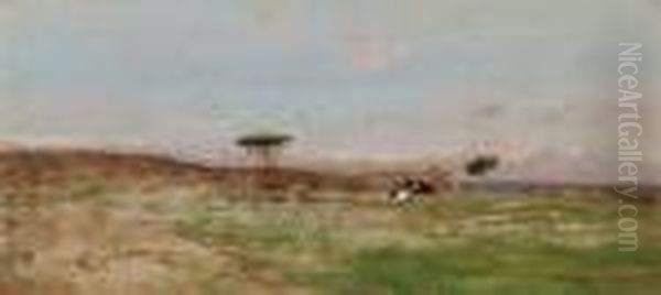 Paesaggio Meridionale Con Figure - view 1