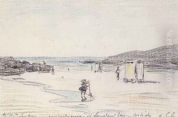 Langland Bay, 1897 - view 1