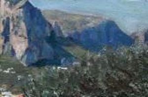 Monte Solaro A Capri by Attilio Pratella