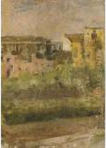 Veduta Di Un Parco by Attilio Pratella