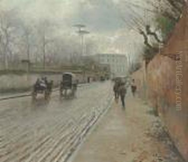 A Rainy Day In The Vomero, Naples - view 1