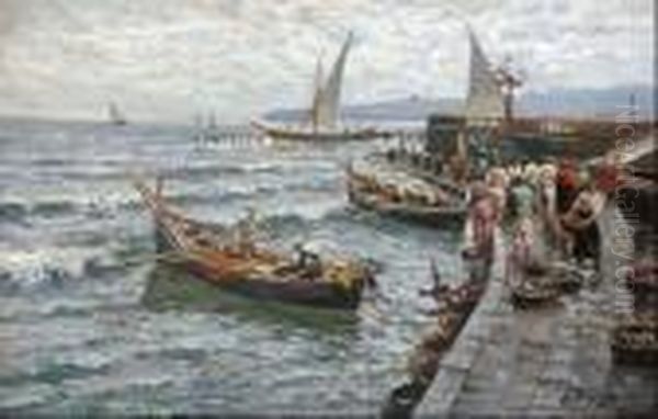 Il Ritorno Dalla Pesca A Via Caracciolo - view 1