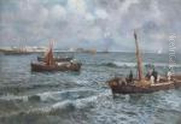Pescatori Nel Golfo Di Napoli - view 1