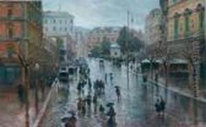 Via Foria by Attilio Pratella