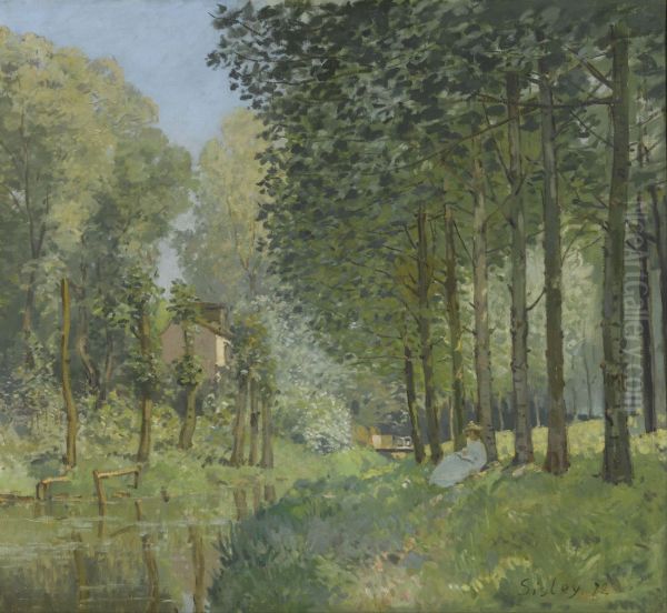 The Rest by the Stream. Edge of the Wood, 1872 - view 1