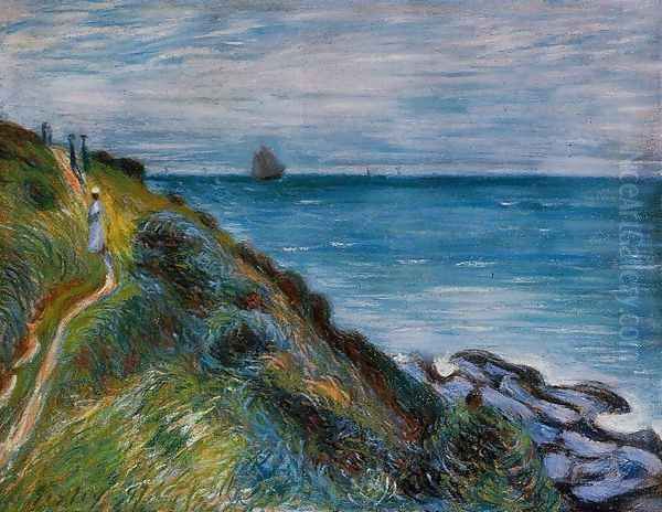 On the Cliffs, Langland Bay, Wales - view 1