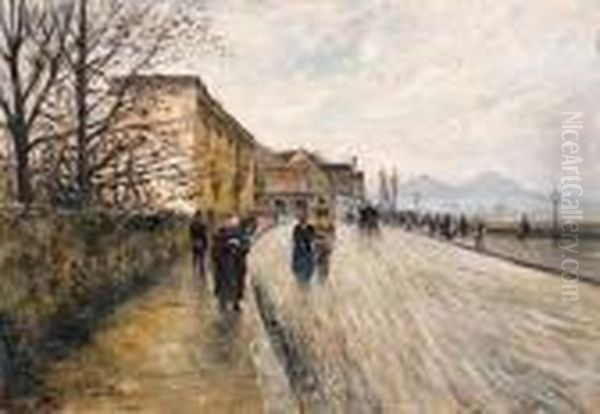 A Bustling Avenue - view 1