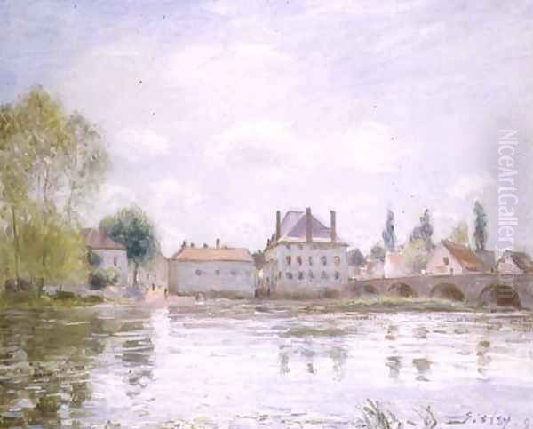 The Bridge at Moret-sur-Loing, 1890 - view 1